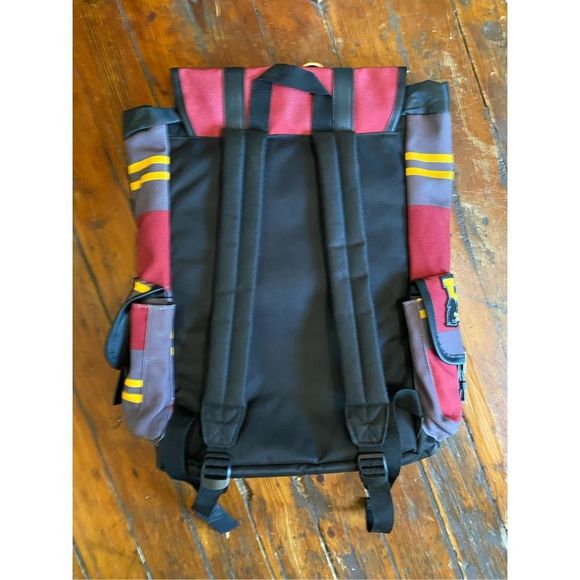 Harry Potter Hogwarts School of Witchcraft & Wizardry Multicolor Backpack MP $80 - Picture 6 of 11